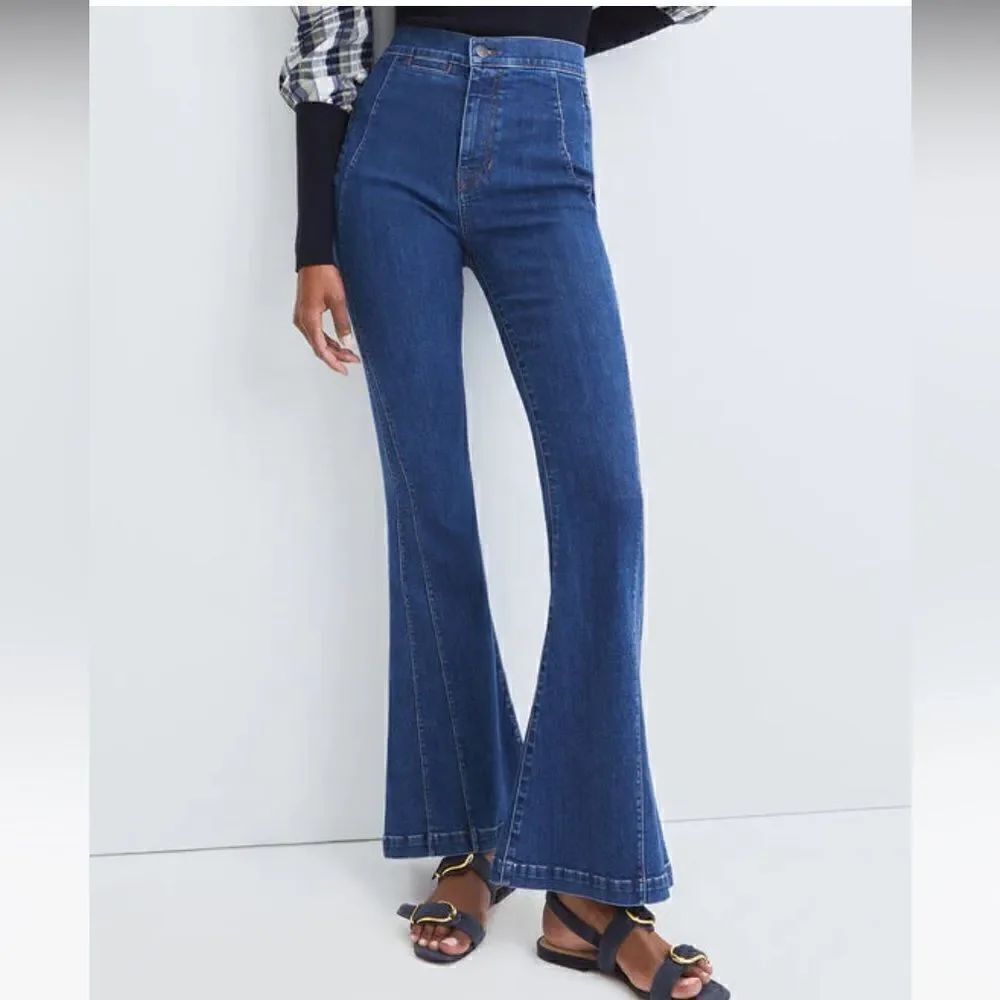 VERONICA BEARD
SHERIDAN BELL-BOTTOM JEAN | SEAMED | EXTENDED